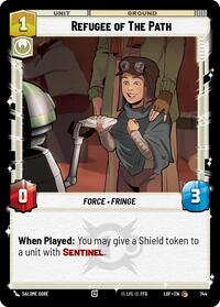 Refugee of The Path (Foil) (744) [Legends of the Force]