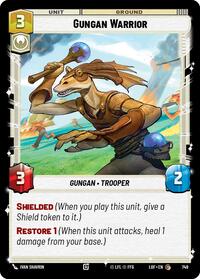 Gungan Warrior (Foil) (749) [Legends of the Force]