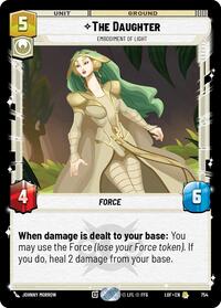 The Daughter - Embodiment of Light (Foil) (754) [Legends of the Force]