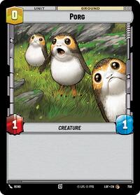 Porg (Foil) (756) [Legends of the Force]