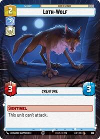 Loth-Wolf (Hyperspace Foil) (784) [Legends of the Force]