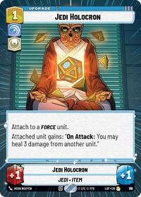 Jedi Holocron (Hyperspace Foil) (791) [Legends of the Force]