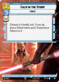 Calm in the Storm (Hyperspace Foil) (794) [Legends of the Force]