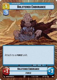 Bolstered Endurance (Hyperspace Foil) (814) [Legends of the Force]