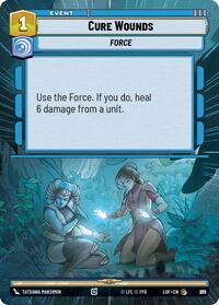 Cure Wounds (Hyperspace Foil) (815) [Legends of the Force]