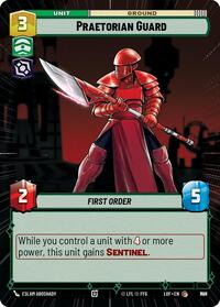 Praetorian Guard (Hyperspace Foil) (825) [Legends of the Force]