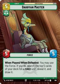 Dagoyan Master (Hyperspace Foil) (855) [Legends of the Force]