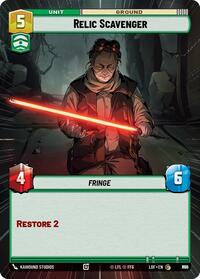 Relic Scavenger (Hyperspace Foil) (856) [Legends of the Force]