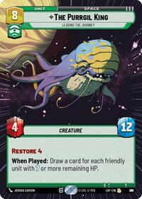 The Purrgil King - Leading The Journey (Hyperspace Foil) (861) [Legends of the Force]