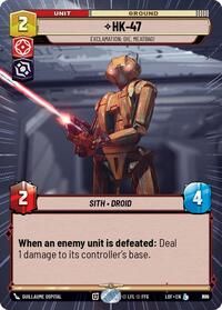 HK-47 - Exclamation: Die, Meatbag! (Hyperspace Foil) (870) [Legends of the Force]