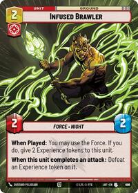 Infused Brawler (Hyperspace Foil) (896) [Legends of the Force]