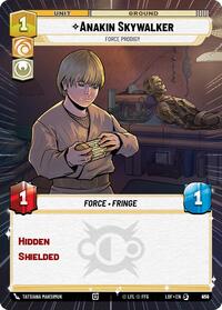 Anakin Skywalker - Force Prodigy (Hyperspace Foil) (930) [Legends of the Force]