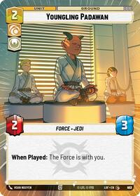 Youngling Padawan (Hyperspace Foil) (933) [Legends of the Force]