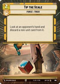 Tip the Scale (Hyperspace Foil) (966) [Legends of the Force]