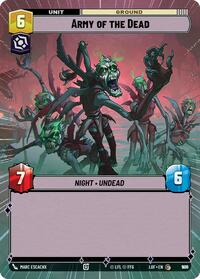 Army of the Dead (Hyperspace Foil) (976) [Legends of the Force]