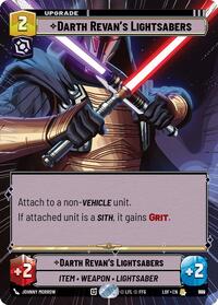 Darth Revan's Lightsabers (Hyperspace Foil) (978) [Legends of the Force]