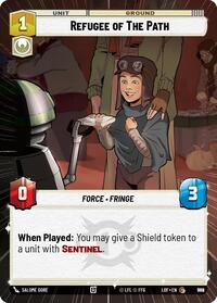Refugee of The Path (Hyperspace Foil) (982) [Legends of the Force]
