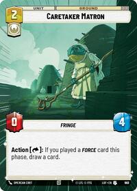 Caretaker Matron (Hyperspace Foil) (983) [Legends of the Force]