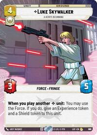 Luke Skywalker - A Hero's Beginning (Hyperspace Foil) (989) [Legends of the Force]