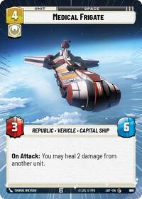 Medical Frigate (Hyperspace Foil) (990) [Legends of the Force]