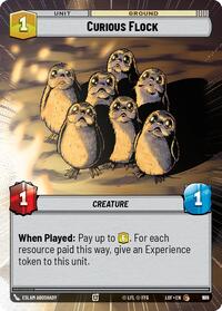 Curious Flock (Hyperspace Foil) (995) [Legends of the Force]