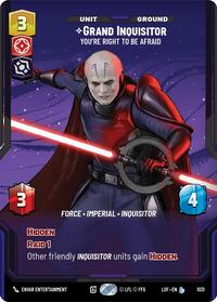Grand Inquisitor - You're Right to Be Afraid (Prestige) (1031) [Legends of the Force]