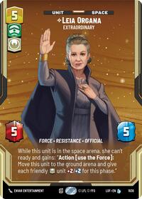 Leia Organa - Extraordinary (Prestige) (1036) [Legends of the Force]