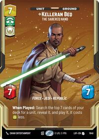 Kelleran Beq - The Sabered Hand (Prestige) (1040) [Legends of the Force]