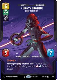 Eighth Brother - Hunt Together (Prestige Foil) (1071) [Legends of the Force]