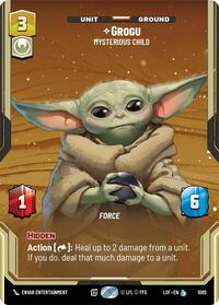 Grogu - Mysterious Child (Prestige Foil) (1085) [Legends of the Force]