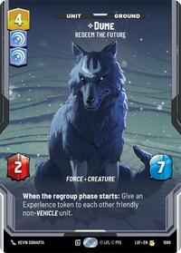 Dume - Redeem the Future (Prestige Foil) (1088) [Legends of the Force]