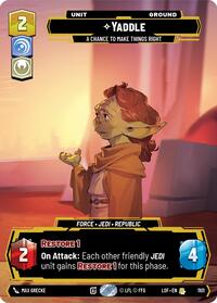 Yaddle - A Chance To Make Things Right (Prestige Foil) (1101) [Legends of the Force]