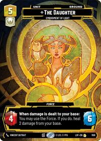 The Daughter - Embodiment of Light (Prestige Foil) (1108) [Legends of the Force]