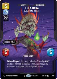 Old Daka - Oldest and Wisest (Serialized) (1118) [Legends of the Force]