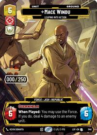 Mace Windu - Leaping into Action (Serialized) (1148) [Legends of the Force]