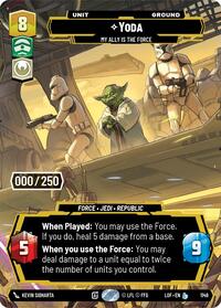 Yoda - My Ally is the Force (Serialized) (1149) [Legends of the Force]