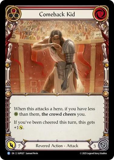 Comeback Kid (Red) (SUP027) [Super Slam]