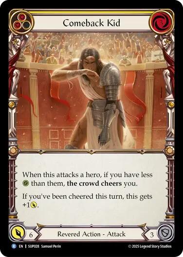 Comeback Kid (Yellow) (SUP028) [Super Slam]