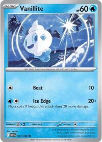 Vanillite (027/086) [SV: White Flare]