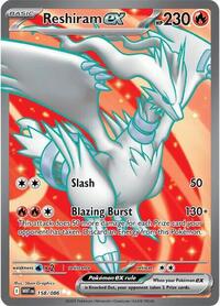 Reshiram ex - 158/086 (160/086) [SV: White Flare]