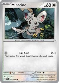 Minccino (075/086) [SV: Black Bolt]