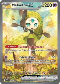 Meloetta ex - 167/086 (167/086) [SV: Black Bolt]