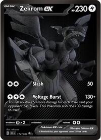 Zekrom ex - 172/086 (172/086) [SV: Black Bolt]