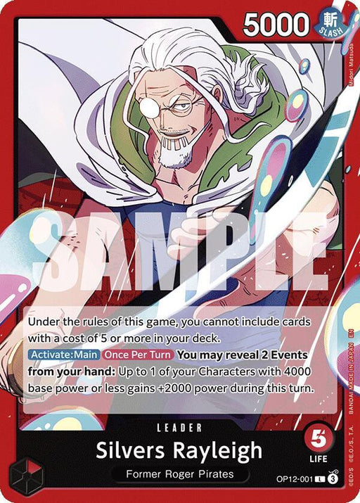 Silvers Rayleigh (OP12-001) [Legacy of the Master]
