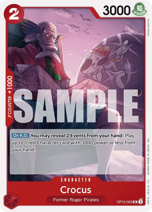 Crocus (OP12-003) [Legacy of the Master]