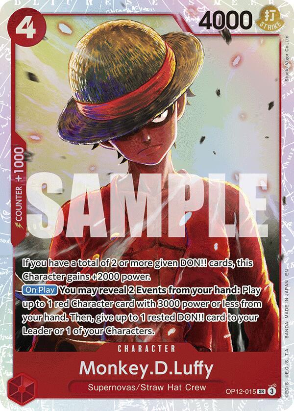 Monkey.D.Luffy (OP12-015) [Legacy of the Master]