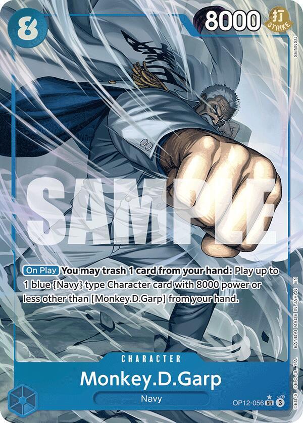 Monkey.D.Garp (Alternate Art) (OP12-056) [Legacy of the Master]