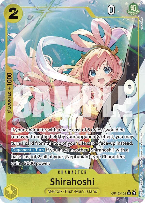 Shirahoshi (Alternate Art) (OP12-102) [Legacy of the Master]