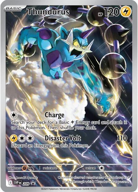 Thundurus - 209 [SV Scarlet and Violet Promo Cards]