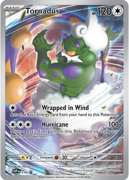 Tornadus - 210 [SV Scarlet and Violet Promo Cards]